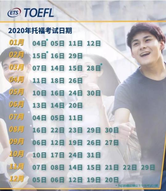 <b>2020年TOEFL考试报名时间已经开始，备考的学生注意啦！</b>