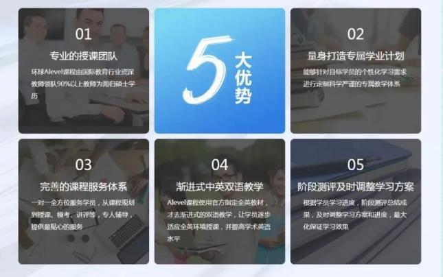 环球教育A-level都有哪些班型？有网课吗？