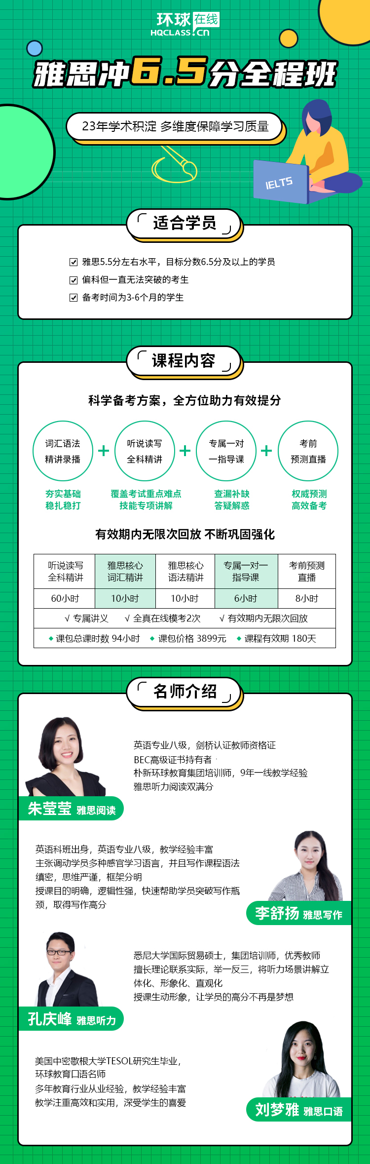 雅思6.5分班怎么样？能保证提升到6.5分吗？
