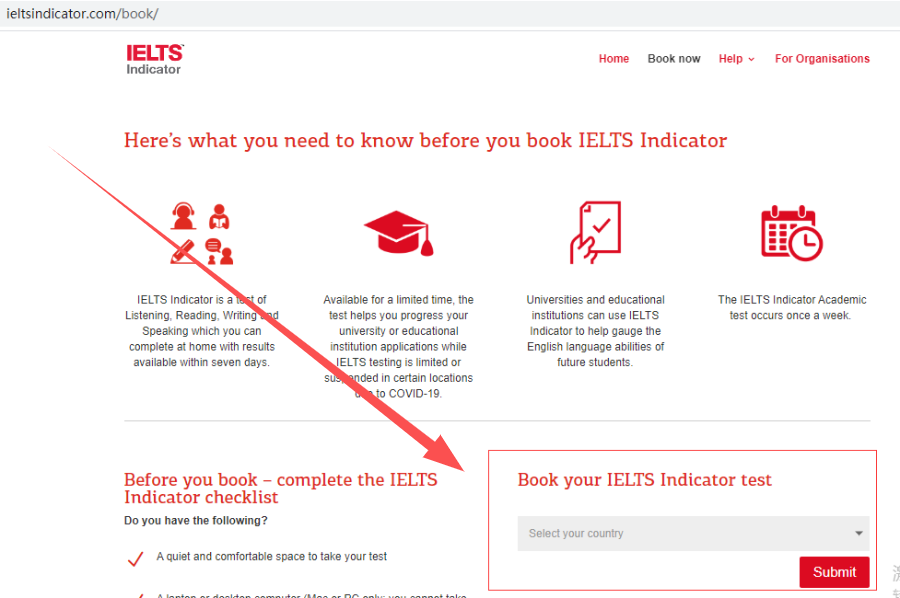 IELTS Indicator(家考雅思) 考试详细报名流程分享！