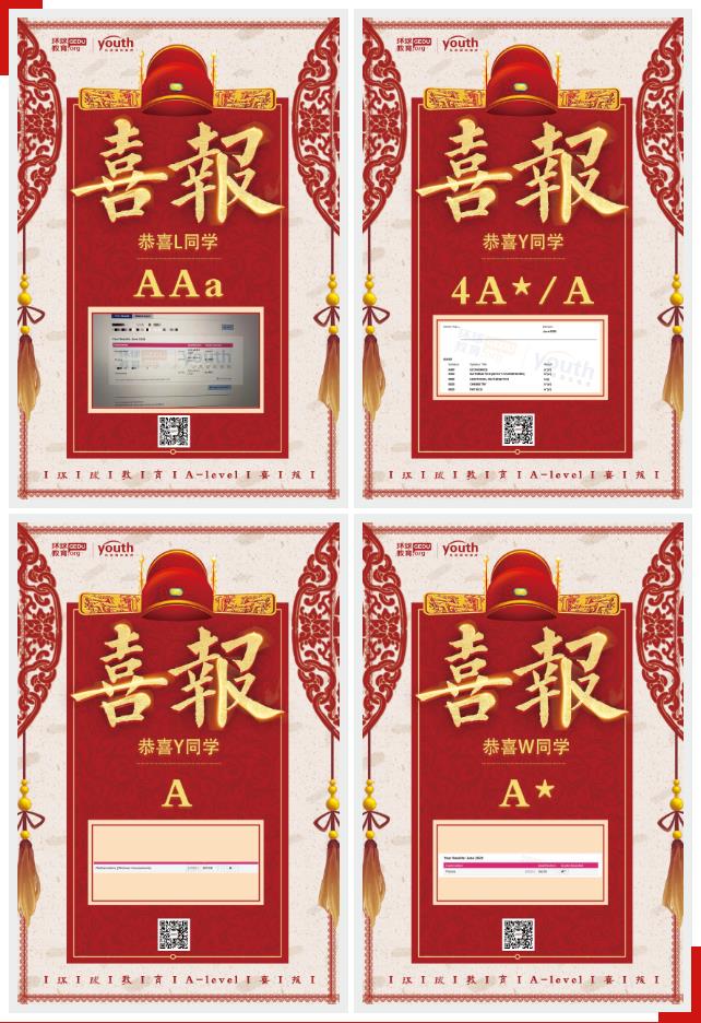 CIE考试局A-level高分榜你想上吗？环球教育A-level冲刺课程上线啦！