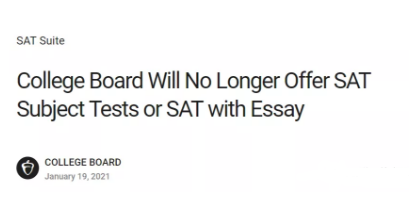 <b>SAT2和SAT写作取消，SAT会有线上考试吗？AP将替代SAT2？</b>