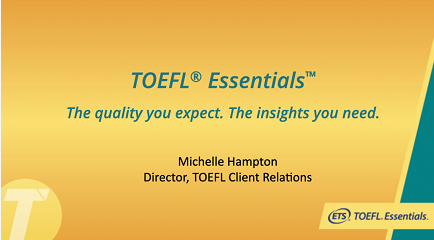 95%招生官接受TOEFL Essentials考试！2022申请季将启用