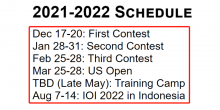 USACO 2021-2022赛季即将开启 如何开始赛前准备？