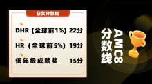 2022年AMC8考试真题答案解析及试卷难度点评