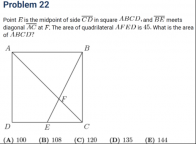 AMC数学竞赛几何题例题解答
