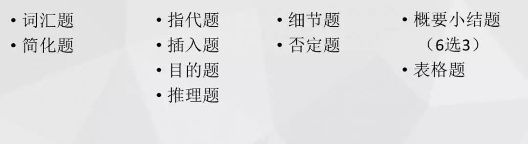 托福阅读必考的各类题型你了解吗？十大题型介绍！