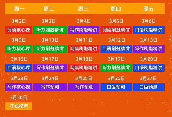 雅思有考前刷题班吗