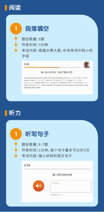 多邻国（DET）考试内容有哪些？整套题共53道！