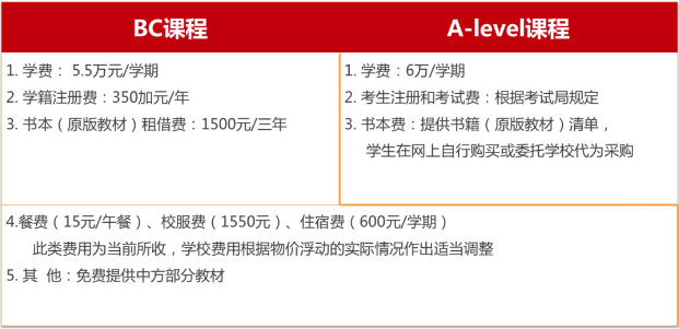 上海市南洋模范中学国际班2020年开设ALevel课程 附招生计划