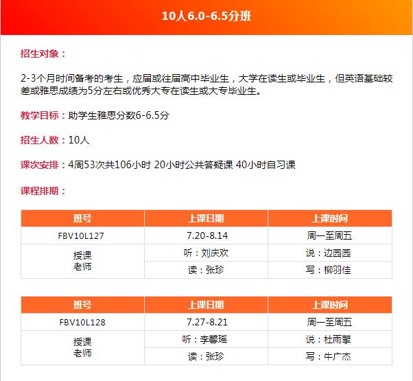 北京有没有雅思封闭班?