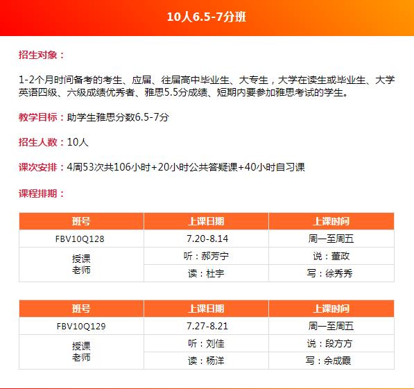 北京有没有雅思封闭班?
