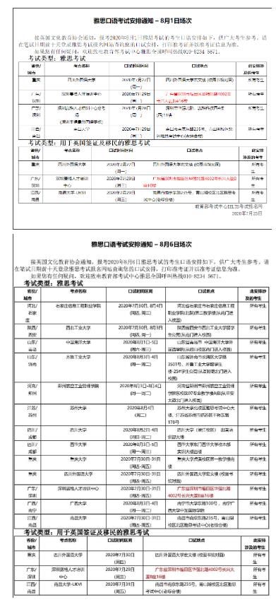 确定！大连8月雅思考位取消了 考费将全额退还！