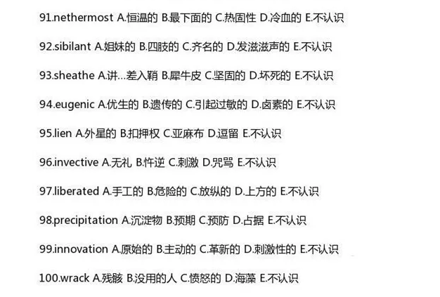 雅思需要多少词汇量