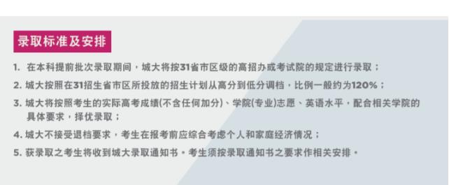 香港城市大学的本科招生政策是什么？申请条件介绍！
