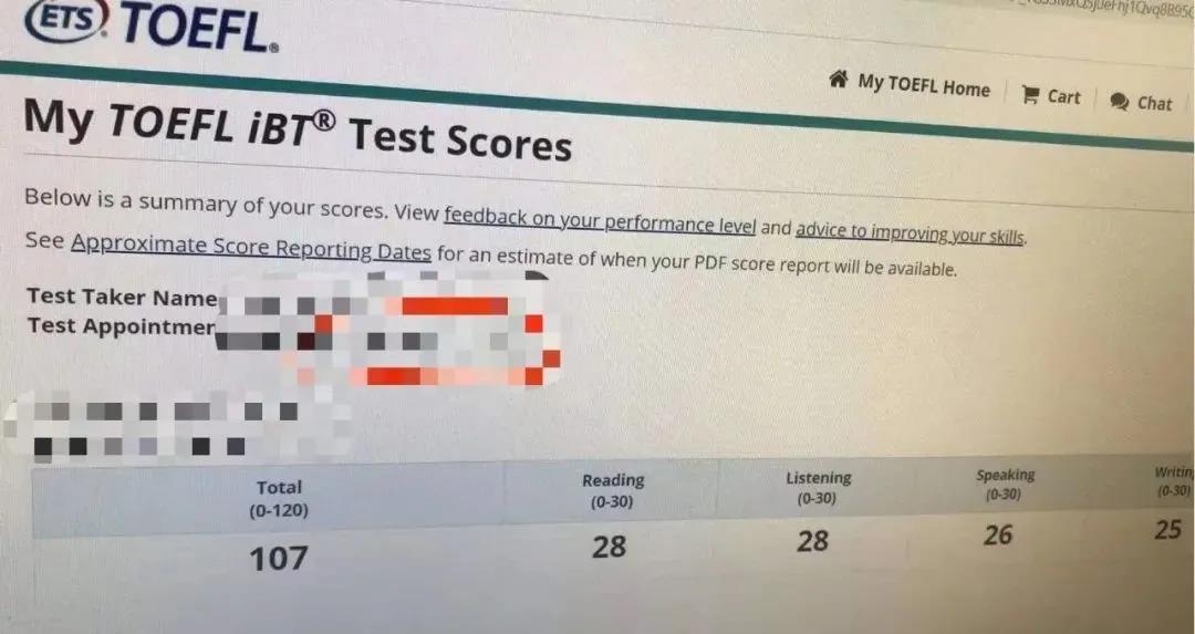 托福备考高分经验分享，托福107分是怎么考的？