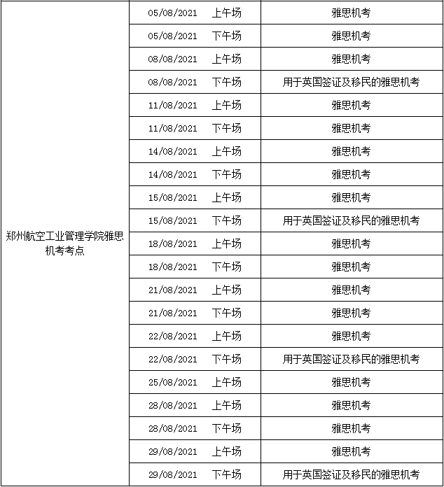 雅思8月全国多地考场取消通知，哪些考试场次受到影响？