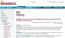 MIT PRIMES项目什么？MIT PRIMES项目介绍